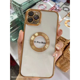 Electroplate Hollow Out Soft TPU Fine Hole With Camera Lens Protection Phone Cover Case For Iphone 11 12 13 Pro Max