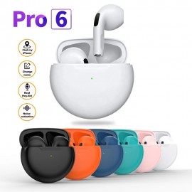 Pro6 Airpodes Pro Original Tws Earbuds Earphone Wireless Auriculares Headphones Earphones