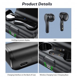 K28 Tws Super Sound Bass LED Display Mini Headset Touch Control True Stereo HIFI Wireless Earbuds Earphone Headphone