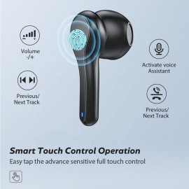 K28 Tws Super Sound Bass LED Display Mini Headset Touch Control True Stereo HIFI Wireless Earbuds Earphone Headphone