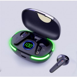 Original Pro80 TWS Touch Control Wireless Headphone Bt5.1 Hearing Aid Earphones Sport Earbuds LED Music Gaming Headset