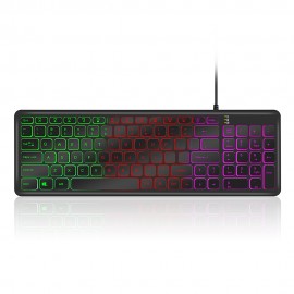 Classic Gaming Keyboard Custom USB Wired Keyboards 96 Keys Backlit Keyboard