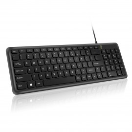 Cheap 1.55m Black Wired USB Keyboard Gaming Keyboard Custom Cheap Tablet PC Keyboard