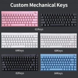 61 Keys RGB Mechanical Keyboard Gaming Laptop Keyboard Wired Portable Keyboard