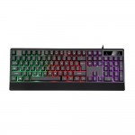 Popular RGB Keyboard Gamer Keyboard Black USB Wired Custom Keyboard