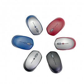 Promotional OEM MW-036U Wireless Mouse Customized Logo  2.4G Wireless Optical PC Laptop Mouse with Colorful Light