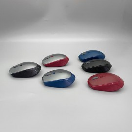 Promotional OEM MW-036U Wireless Mouse Customized Logo  2.4G Wireless Optical PC Laptop Mouse with Colorful Light