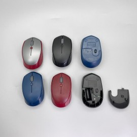 Promotional OEM MW-036U Wireless Mouse Customized Logo  2.4G Wireless Optical PC Laptop Mouse with Colorful Light