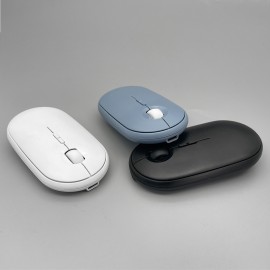 Computer Accessories MW-004CX Latest private design rechargeable 5D dual-mode 2.4G wireless & BT 5.1 PC  computer  mouse