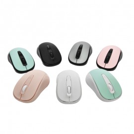 New Customized Logo 4D USB Rechargeable Optical Mouse Wireless Silent Ergonomic Computer Mouse