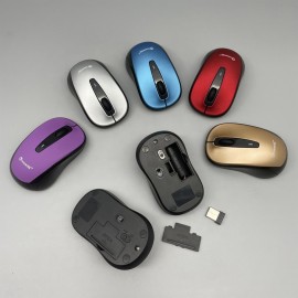 New Customized Logo 4D USB Rechargeable Optical Mouse Wireless Silent Ergonomic Computer Mouse