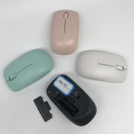 Factory Price 3 Buttons  Optical Customized Color Mouse Ergonomic Office Business Portable Laptop Mouse